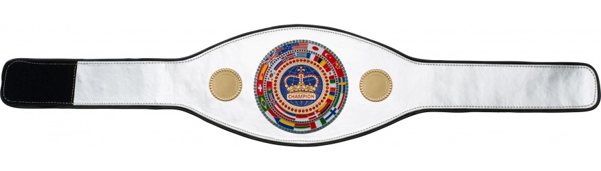 CHAMPIONSHIP BELT PROFLAG/FLAG/G/BLUECRWN - AVAILABLE IN 7 COLOURS